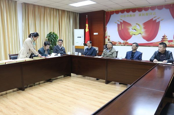 桐城市直工委副書(shū)記項衛平一行來(lái)我司檢查黨組織標準化建設工作
